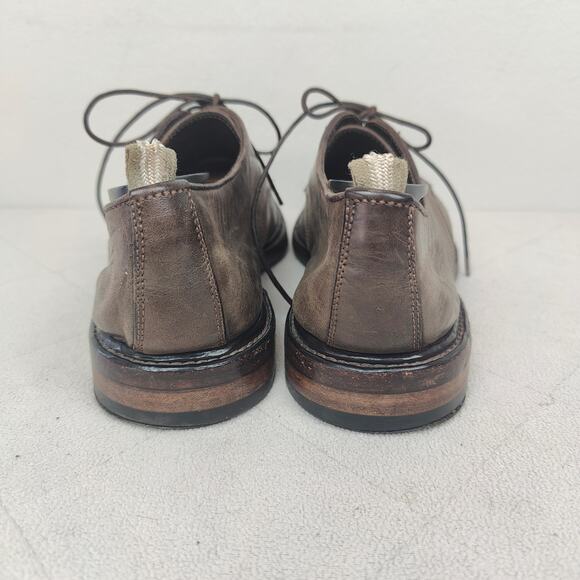 Officine Creative Cornell Leather Derby Shoes Mens 41 US 8 Brown Leather Oxfords - Picture 5 of 11